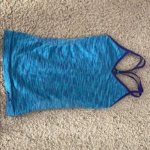 Blue/Purple workout/athletic tank top